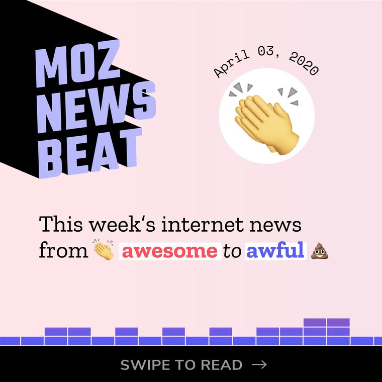 Moz News Beat - April 3 2020
