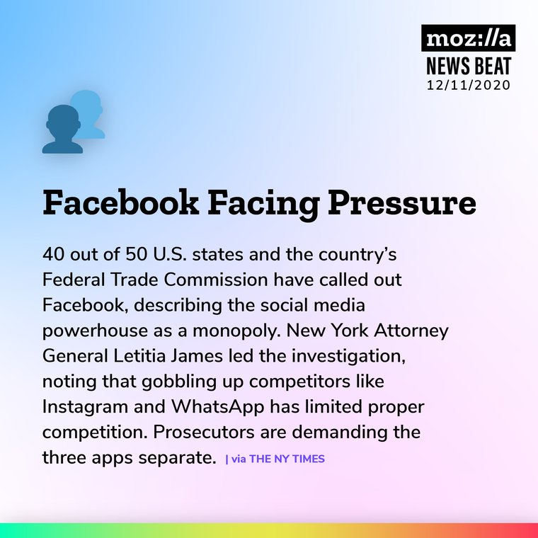 Facebook Facing Pressure