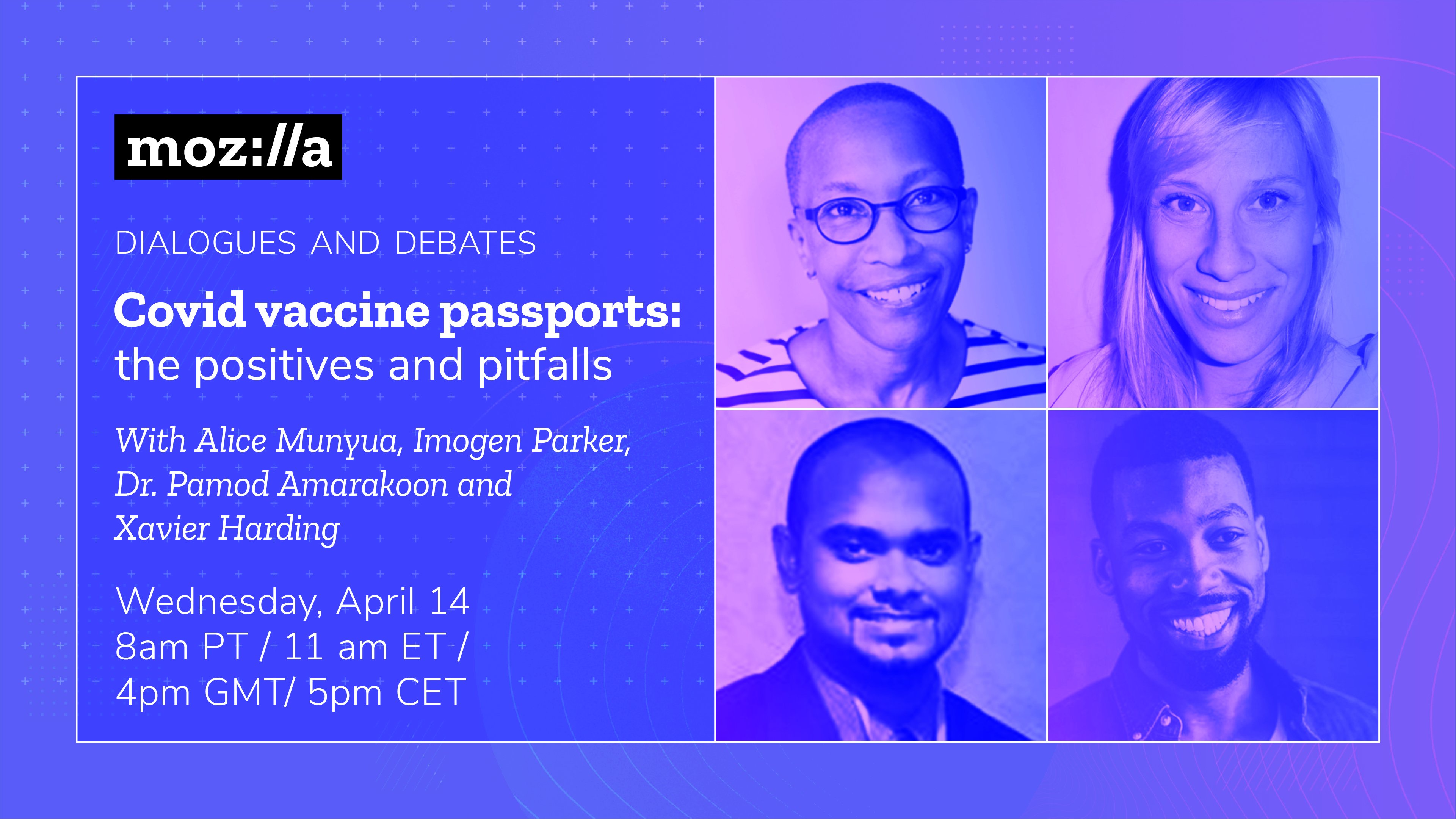 Dialogues and Debates: Covid Vaccine Passports on April 14