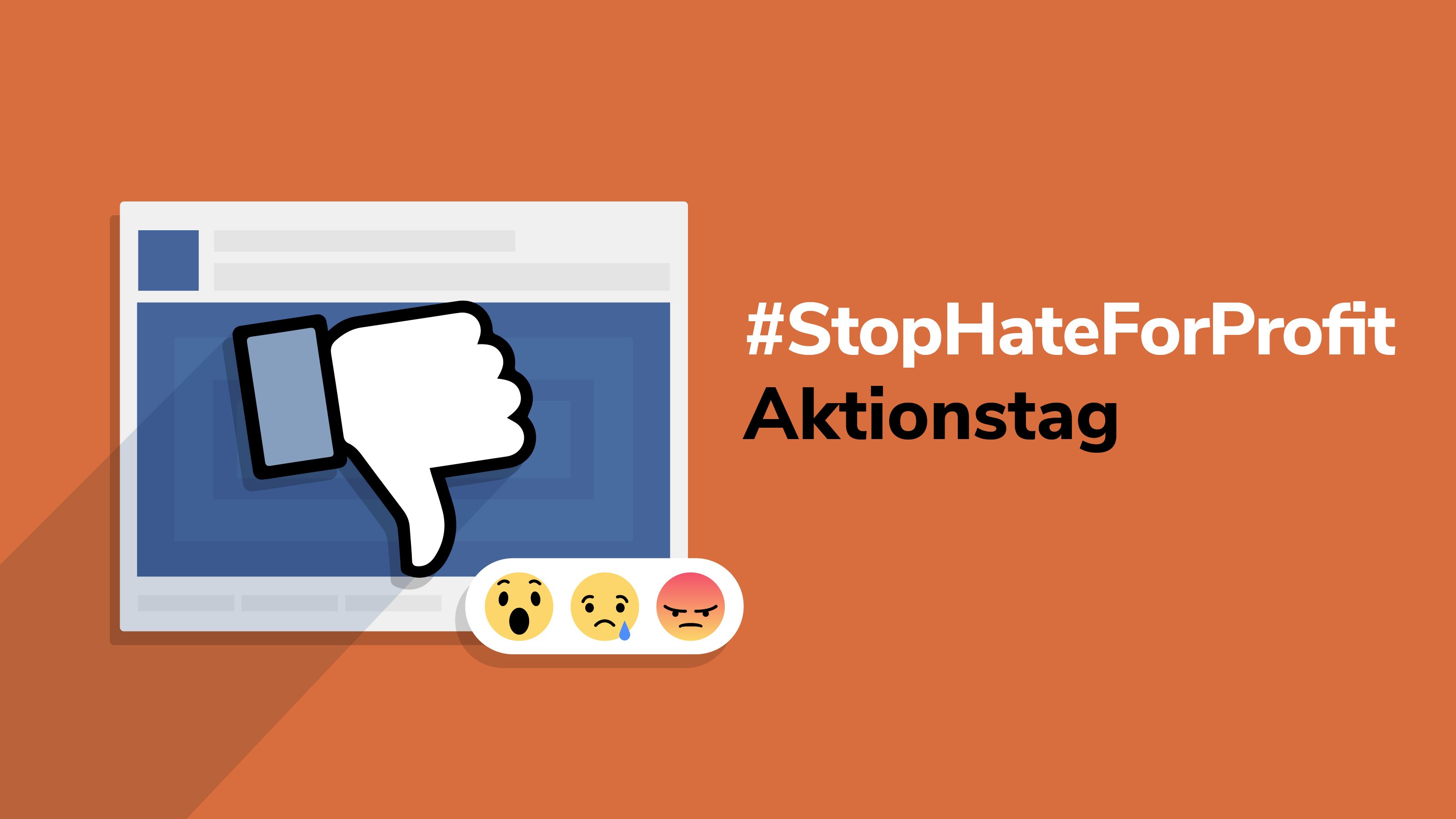 Machen Sie mit beim globalen Aktionstag und sagen Sie Zuckerberg und Facebook sagen, dass sie gegenüber Menschen rechenschaftspflichtig sind und dass diese wichtiger sind als Gewinne.