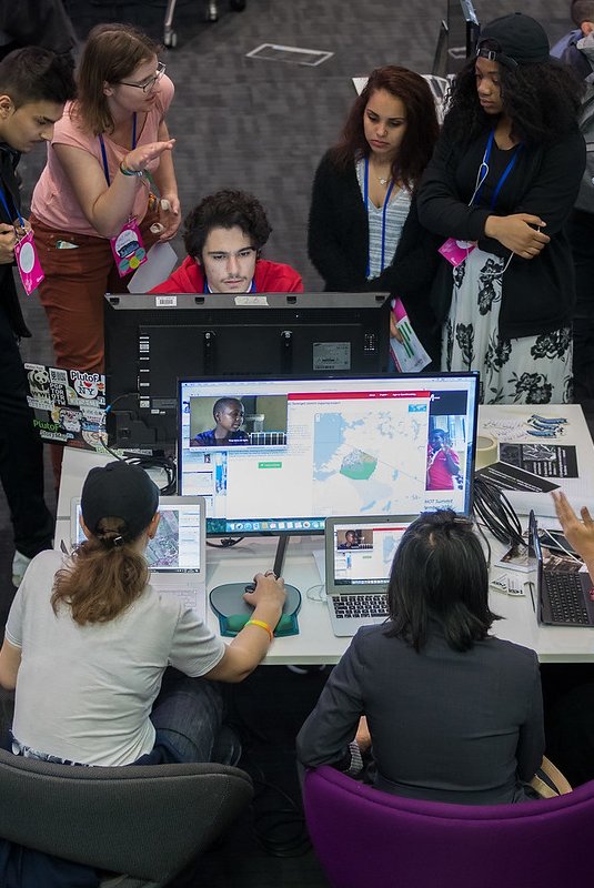 People sitting together in a conference room