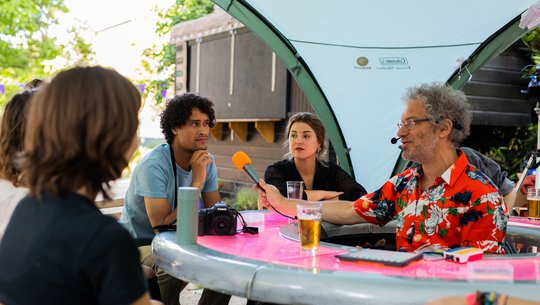 A public debate at Mozilla Festival in Amsterdam 2023