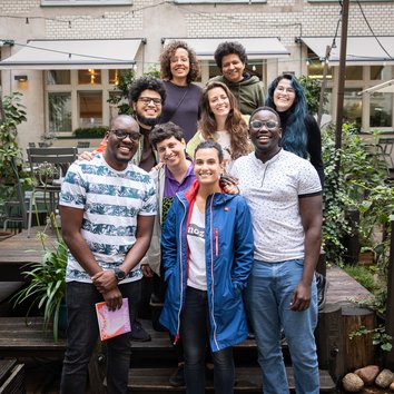 Mozilla fellows at a gathering in Berlin