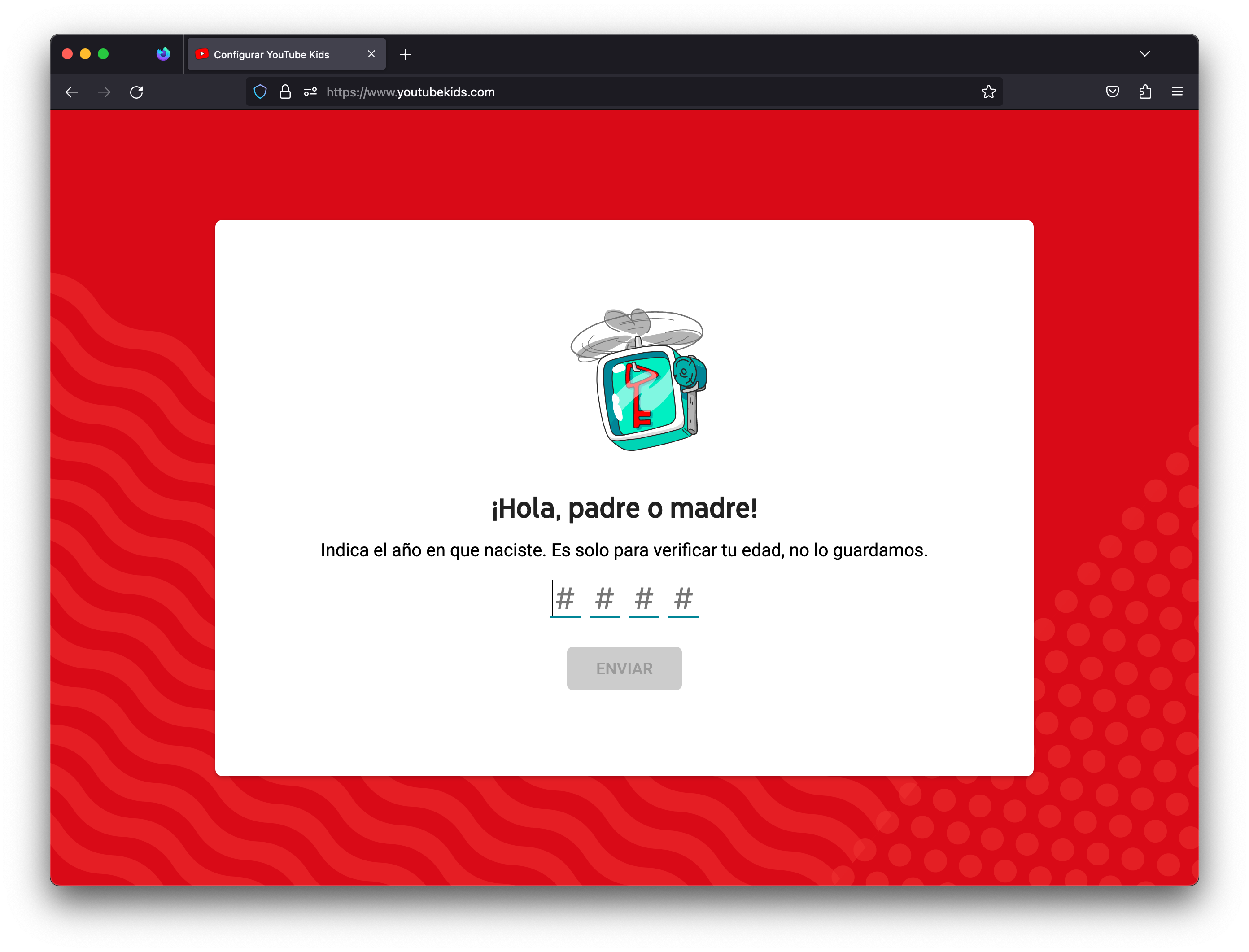 Ciertamente solo los padres pueden configurar esto