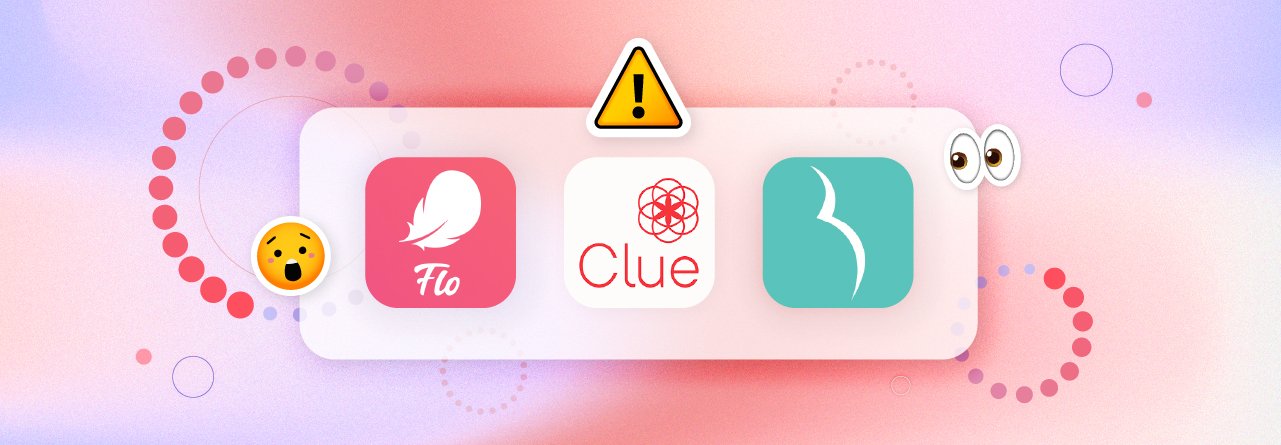 Image of 3 reproductive health apps