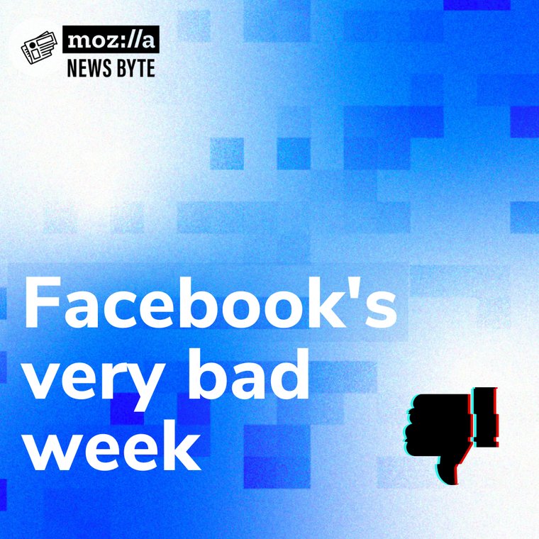 Facebook's Very Bad Week