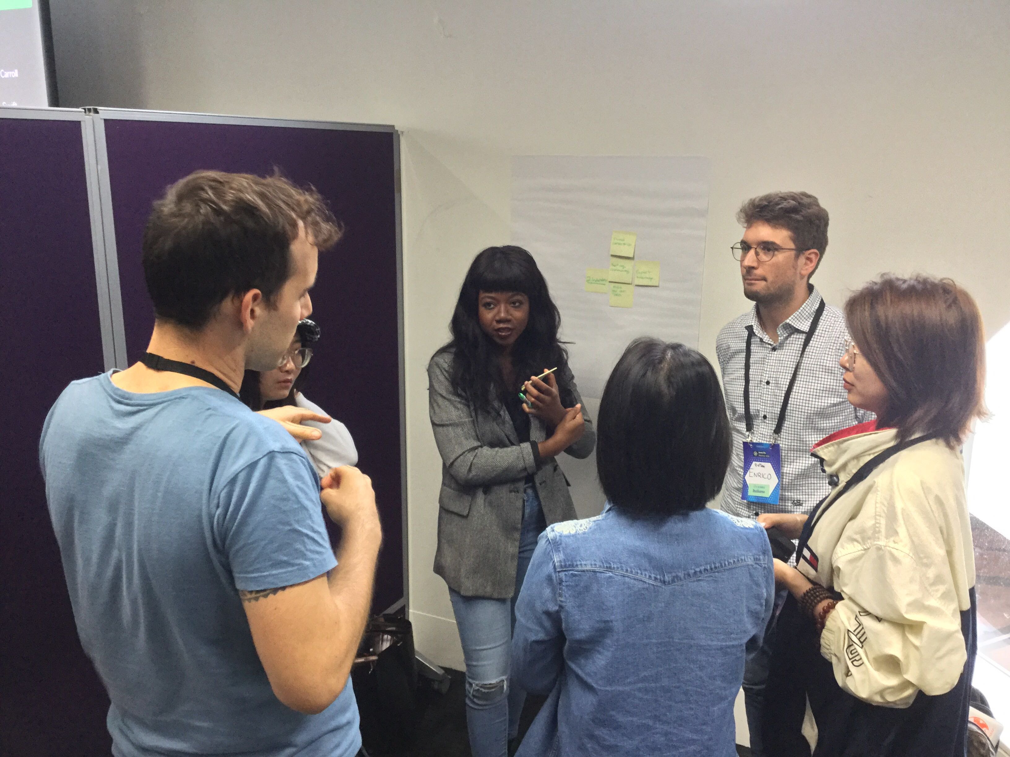 participants at the session, MozFest 2019