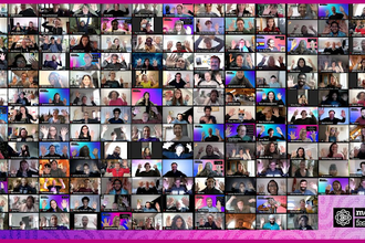 Mozilla Festival Zoom Collage