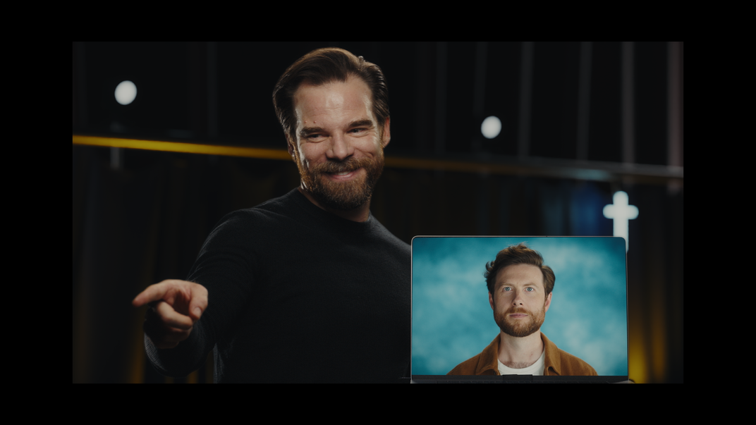 A screenshot from the movie Mr. Jesus.