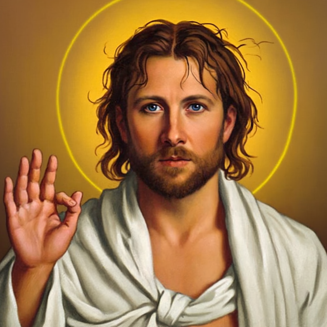 An AI generated image of Jesus