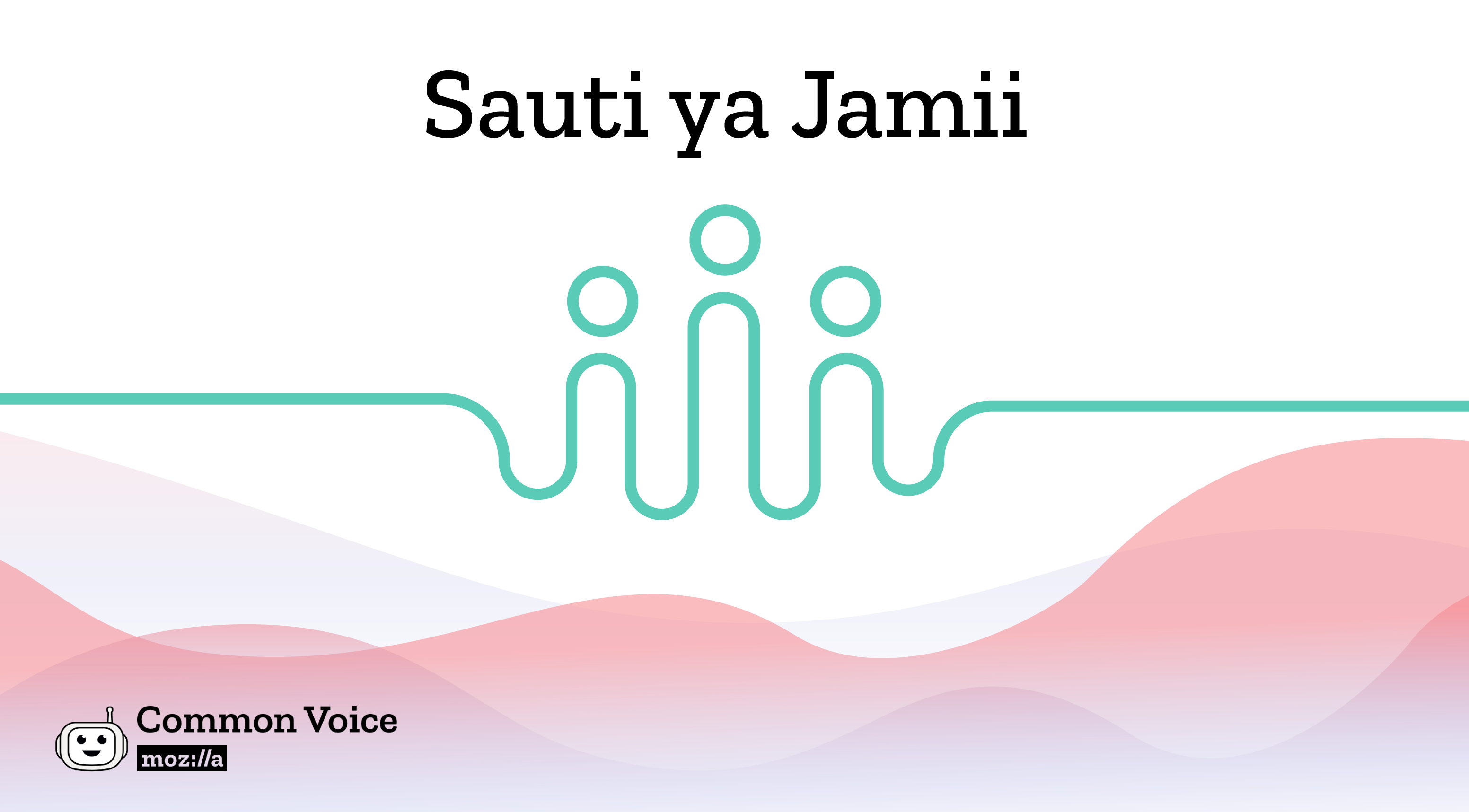 Common Voice Kiswahili Banner Sauti ya Jamii