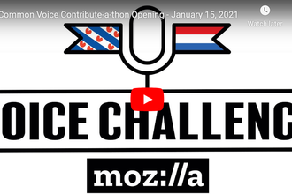 Watch the live opening of the Dutch & Frisian Common Voice Contribute-a-thon →