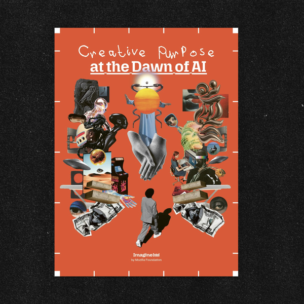 Imagine Intel zine examines how artists and creative workers are approaching creative purpose at the Dawn of AI