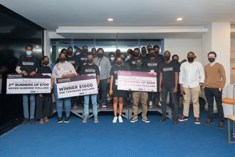The hackathon brought together over 40 software developers and start ups over the weekend in Kigali