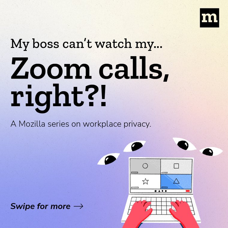 Can my boss watch my Zoom Calls?