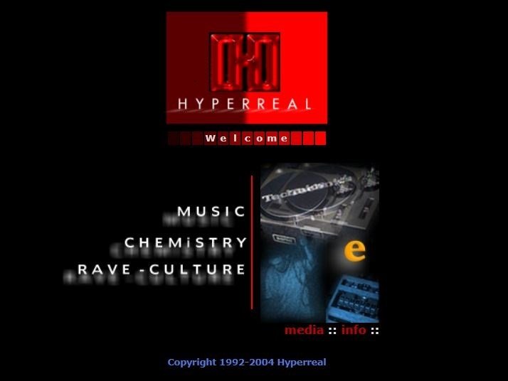 blackbackground with red logo and white text that reads "Music, Chemistry, Rave Culture"
