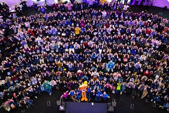 MozFest plenary group photo