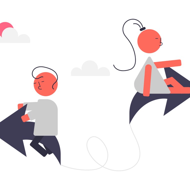 illustration of sharing