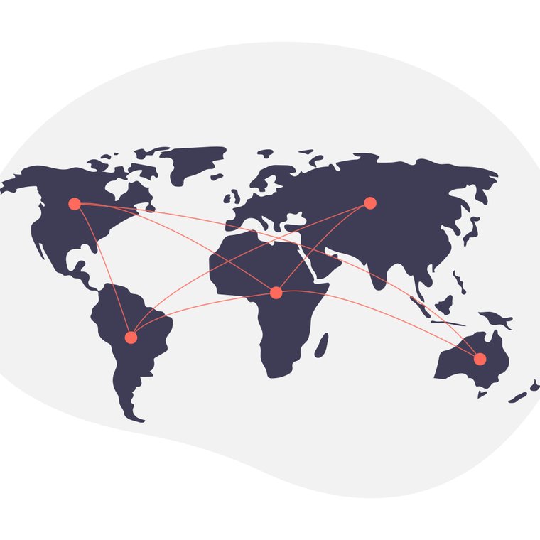 illustration of world