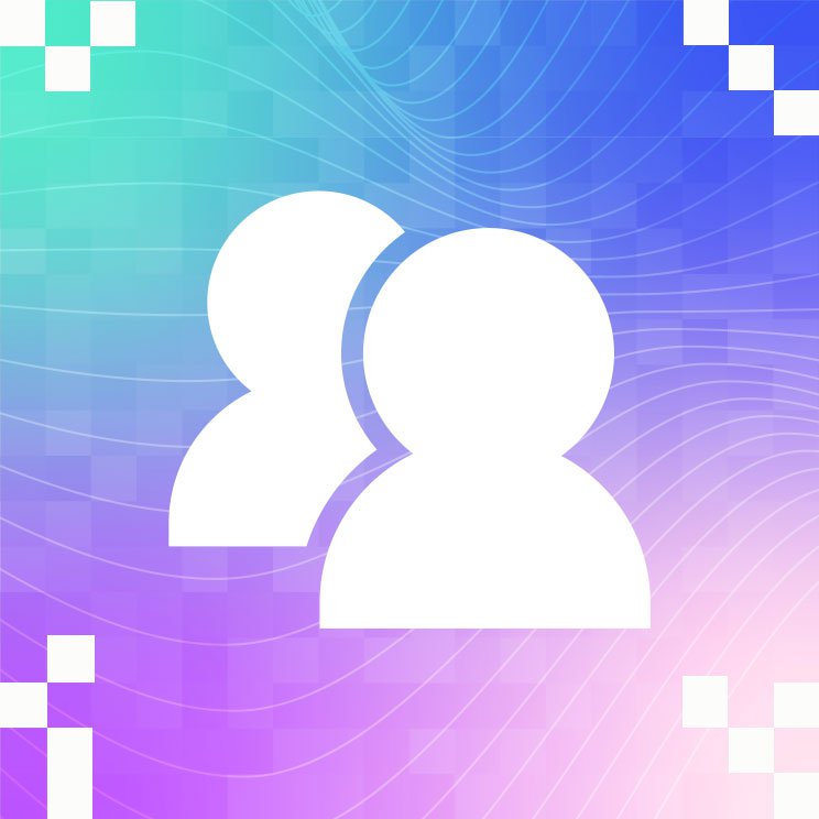 illustration of two people's profiles